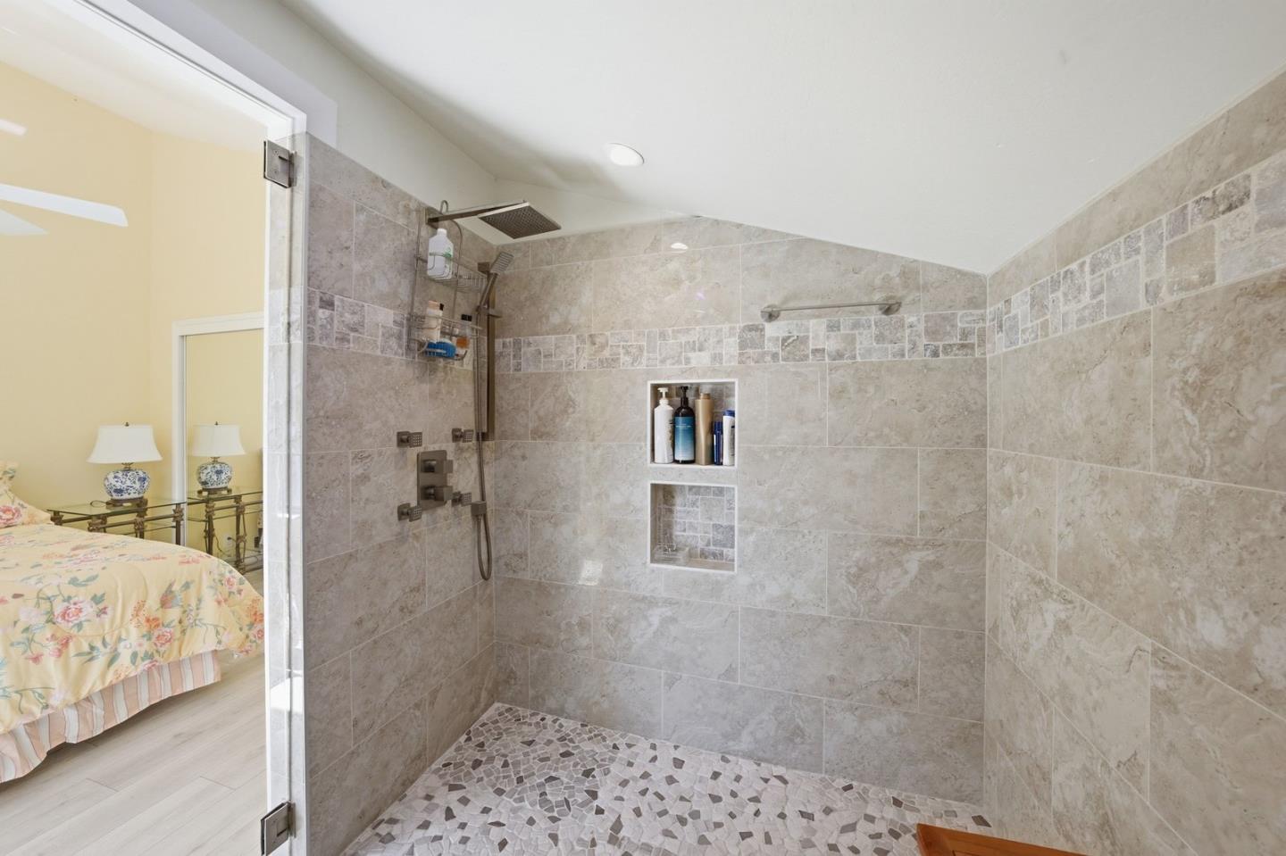 701 Day Valley Road Aptos, CA 95003 - Photo 35 of 43 a bathroom with a shower