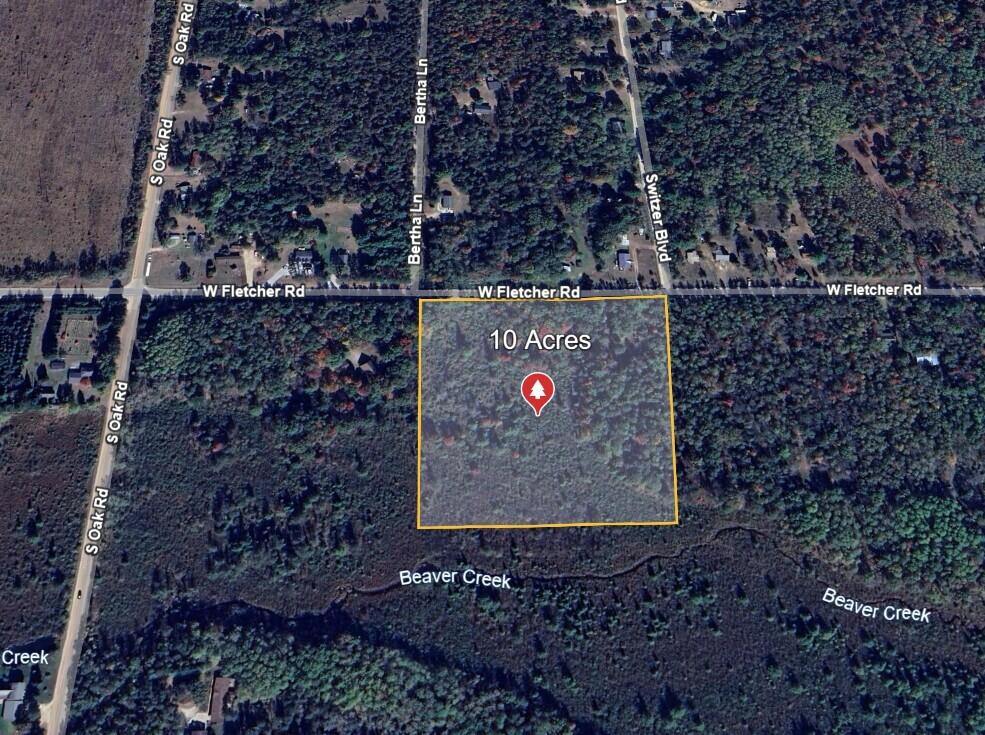 10-acres West Fletcher Road Roscommon, MI 48653 - Photo 15 of 16 Google Earth