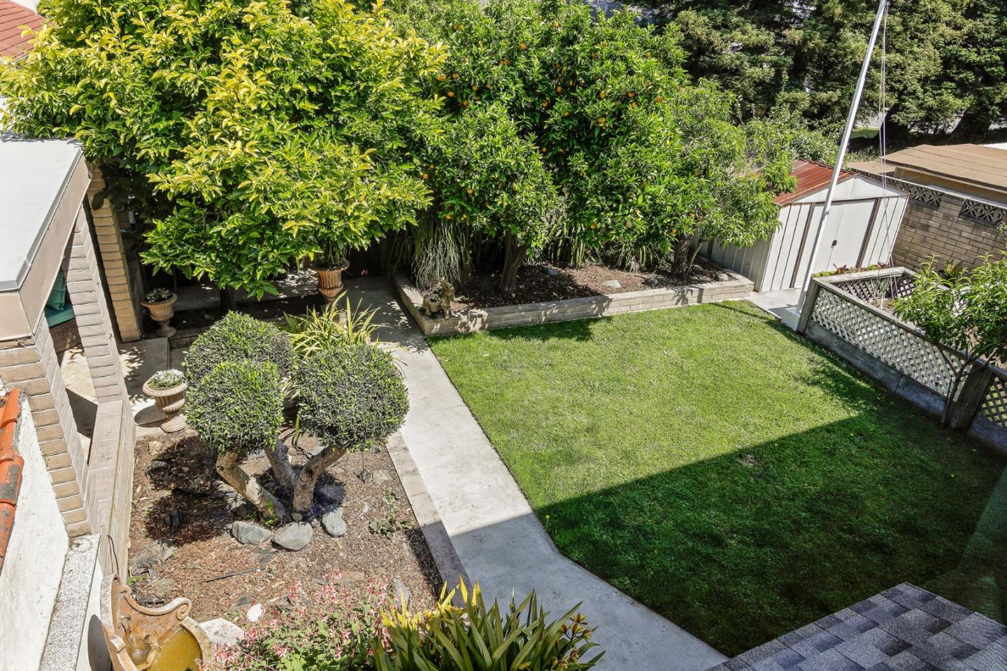 212 Helen Drive Millbrae, CA 94030 - Photo 16 of 24 a view of yard with green space