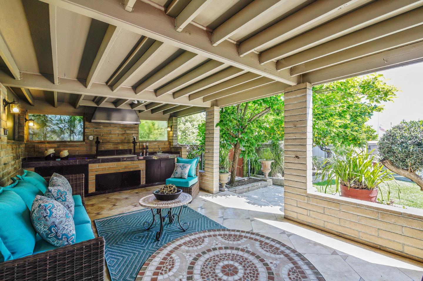 212 Helen Drive Millbrae, CA 94030 - Photo 20 of 24 a living room with furniture and a large window