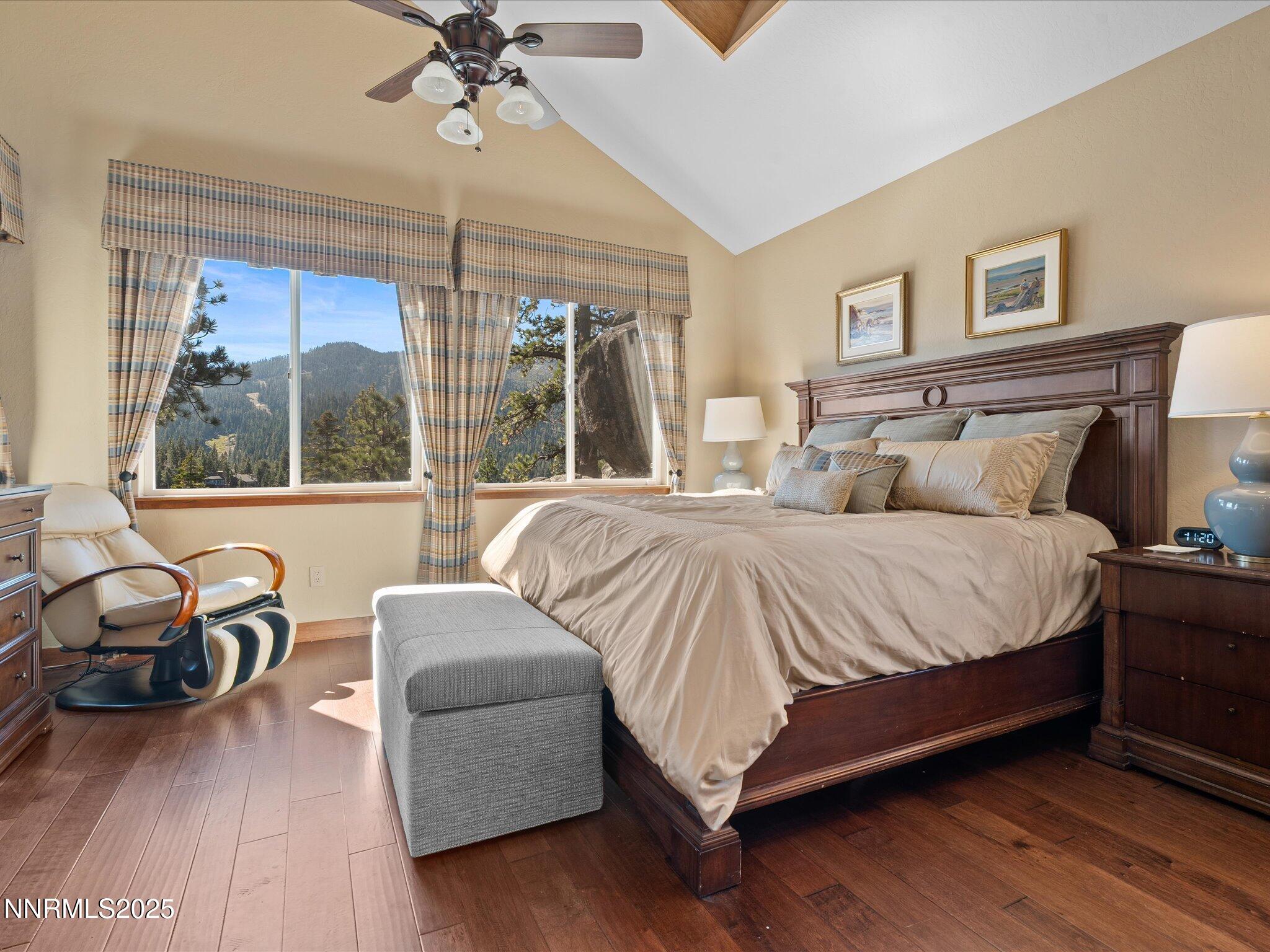 689 Tina Court Stateline, NV 89449 - Photo 39 of 102 a bedroom with a bed and a couch