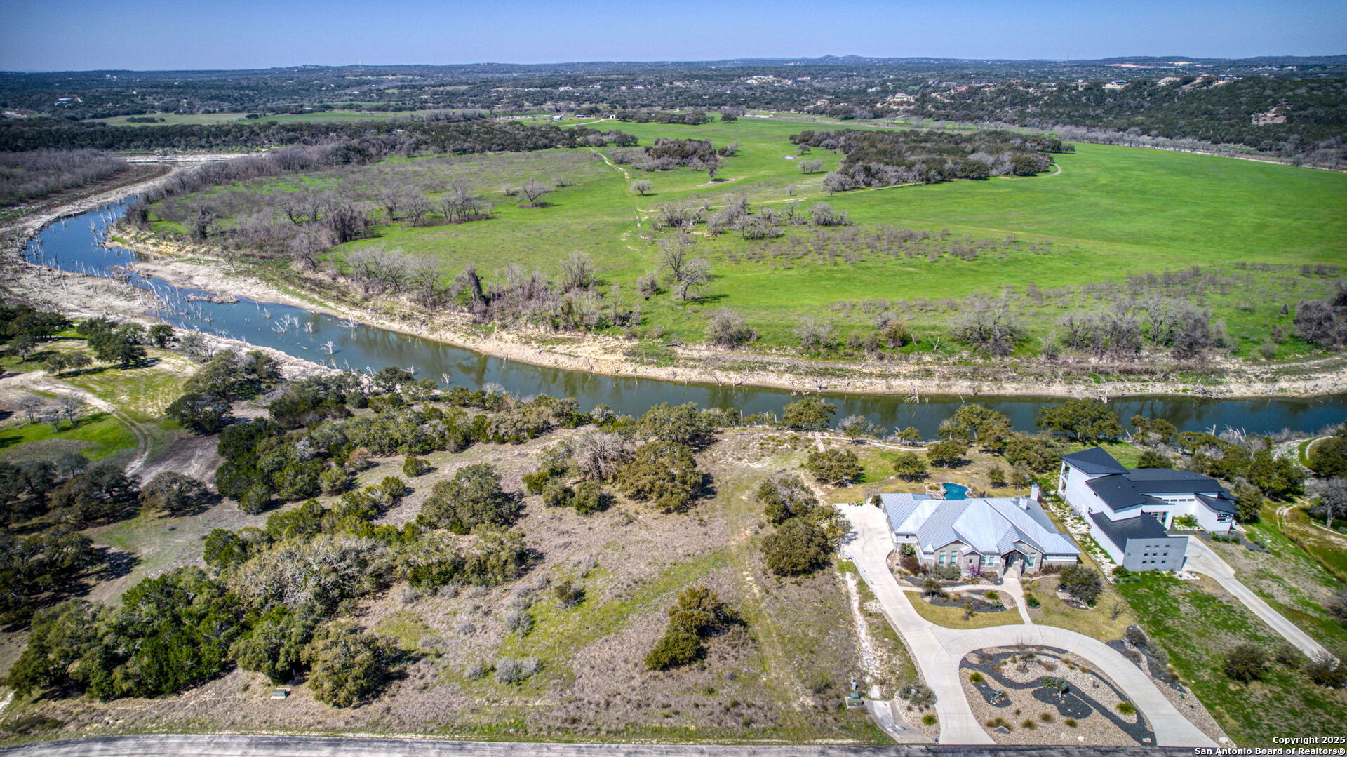 365 River Cliff Place Spring Branch, TX 78070 - Photo 28 of 48 a view of lake with mountain