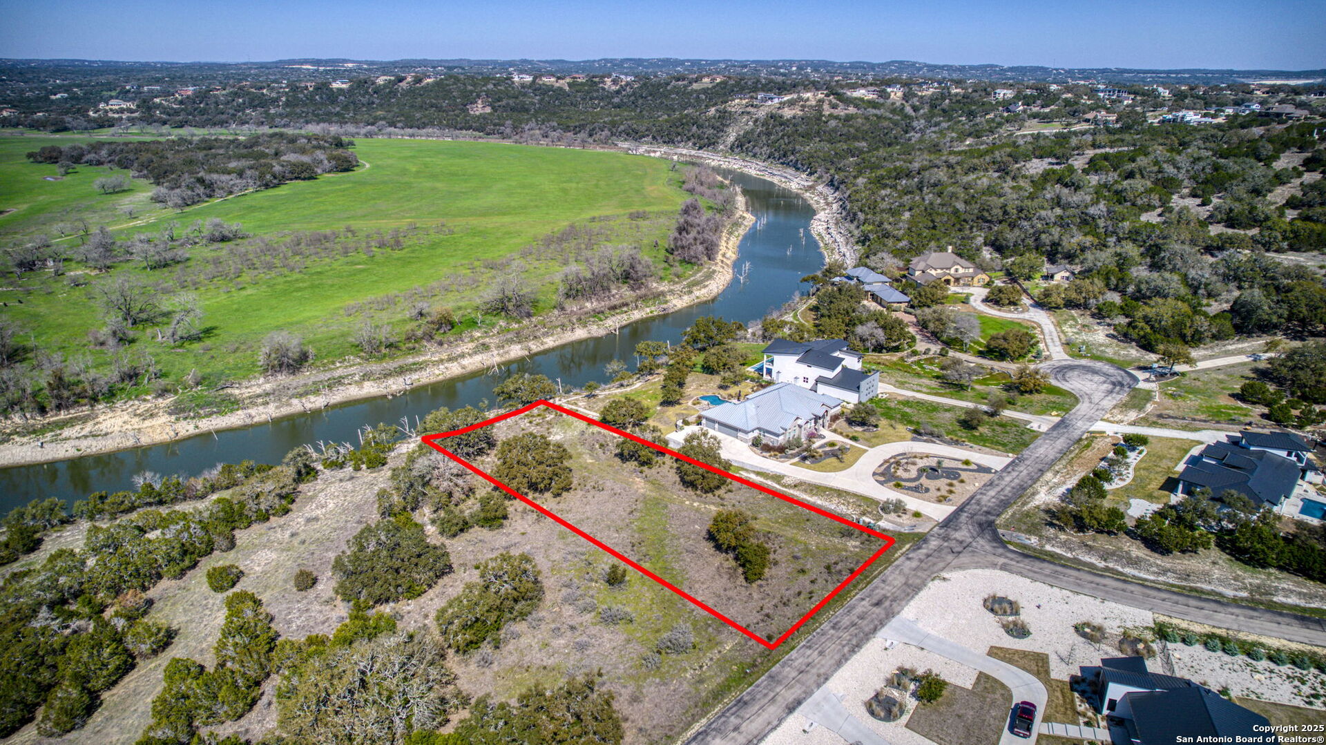 365 River Cliff Place Spring Branch, TX 78070 - Photo 39 of 48 an aerial view of a city