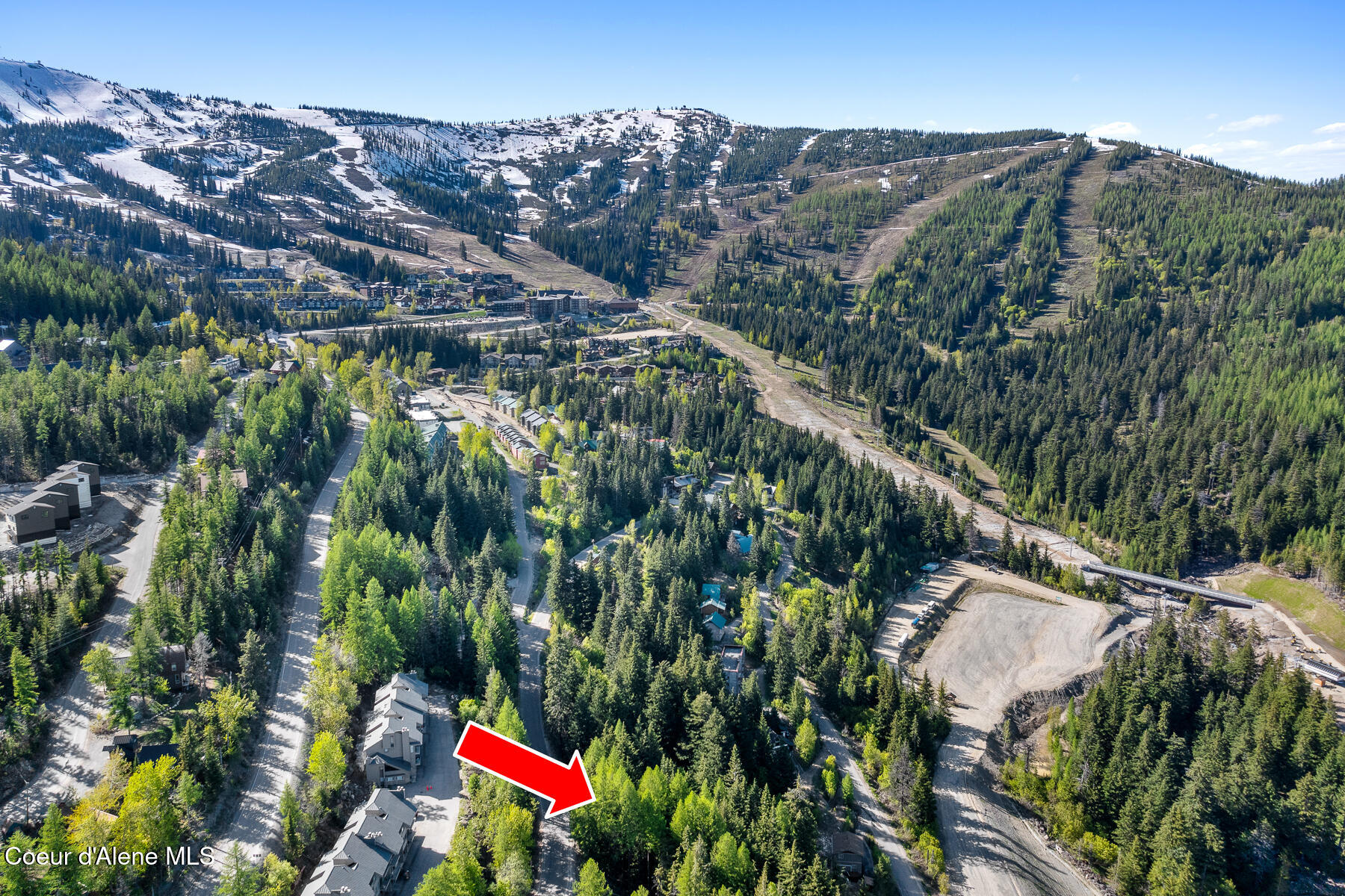 Nna Telemark Road Sandpoint, ID 83864 - Photo 18 of 22 Aerial_TelemarkRdLot-9_Arrow