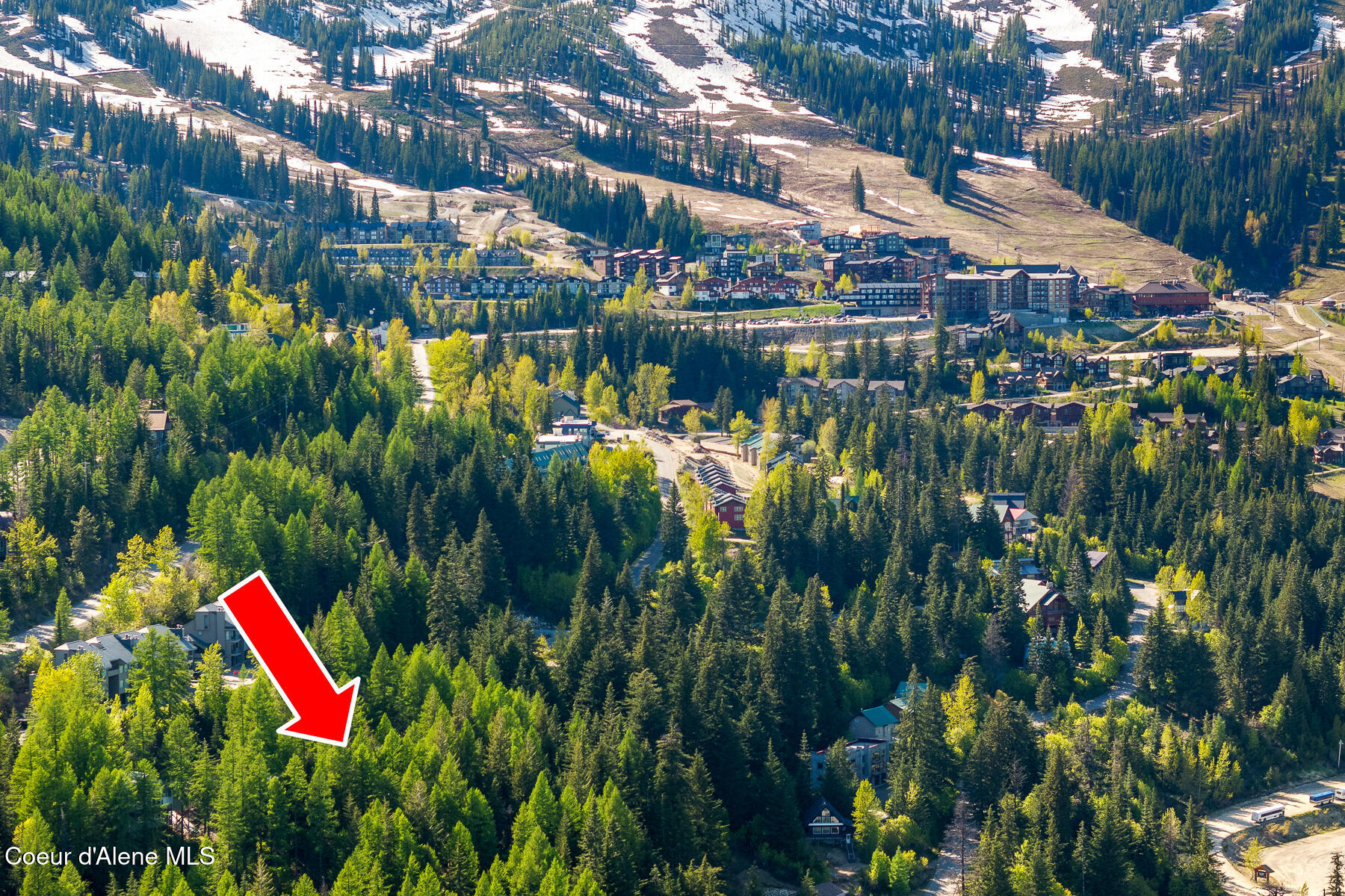 Nna Telemark Road Sandpoint, ID 83864 - Photo 20 of 22 Aerial_TelemarkRdLot-10_Arrow