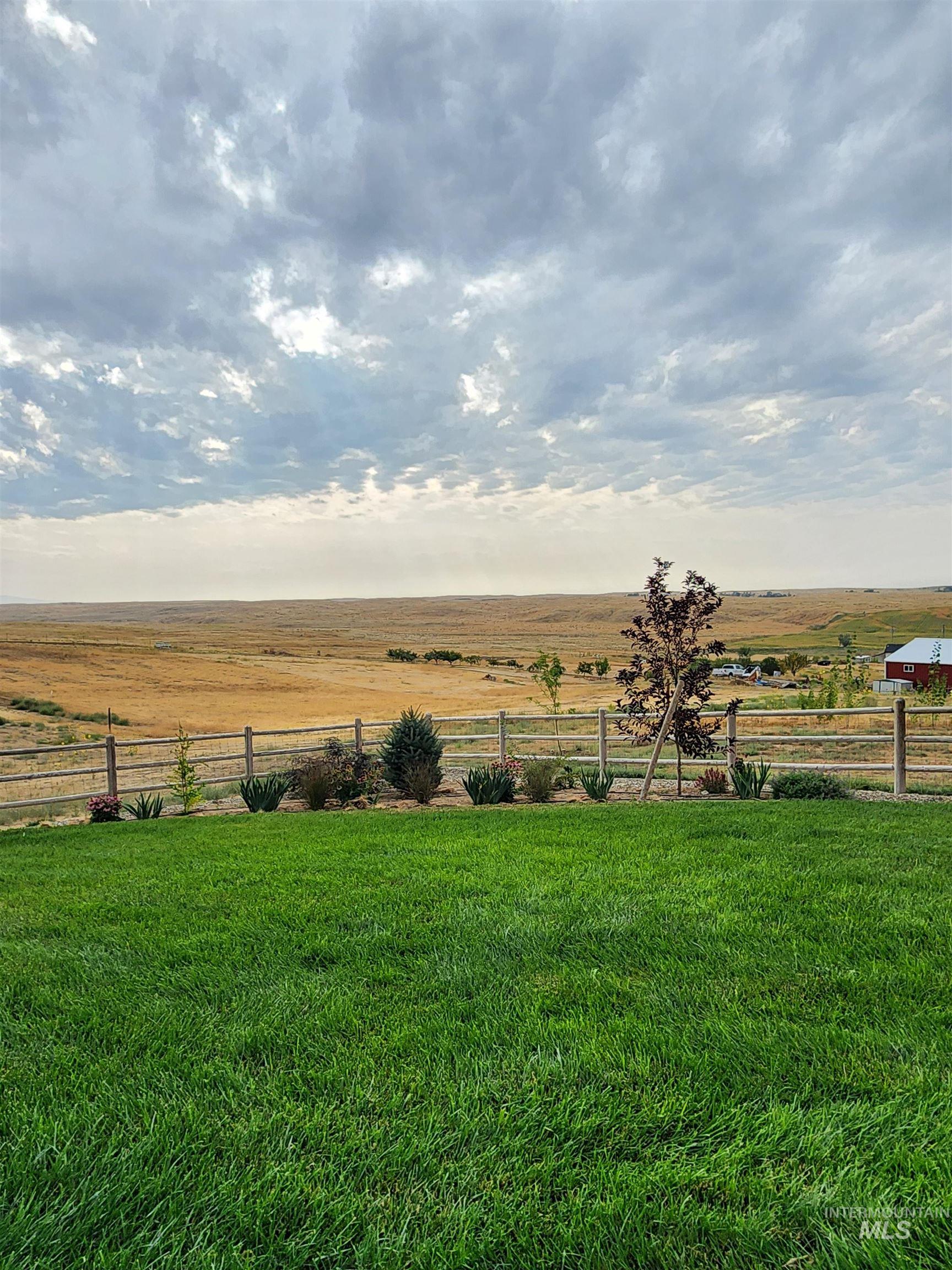 5800 Partridge Peak Avenue Caldwell, ID 83607 - Photo 46 of 50 View of yard featuring a view of rural / pastoral area