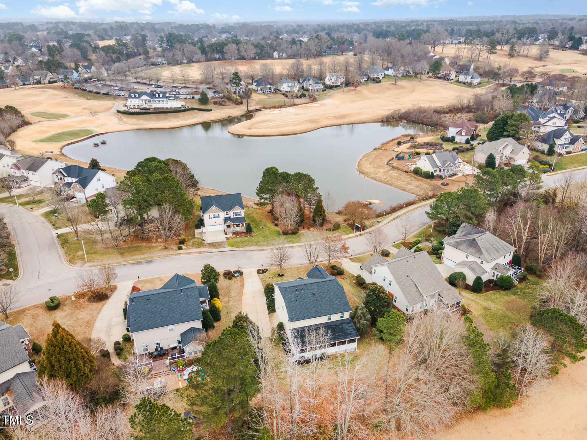 405 Challenge Road Raleigh, NC 27603 - Photo 17 of 24 an aerial view of a house with outdoor space