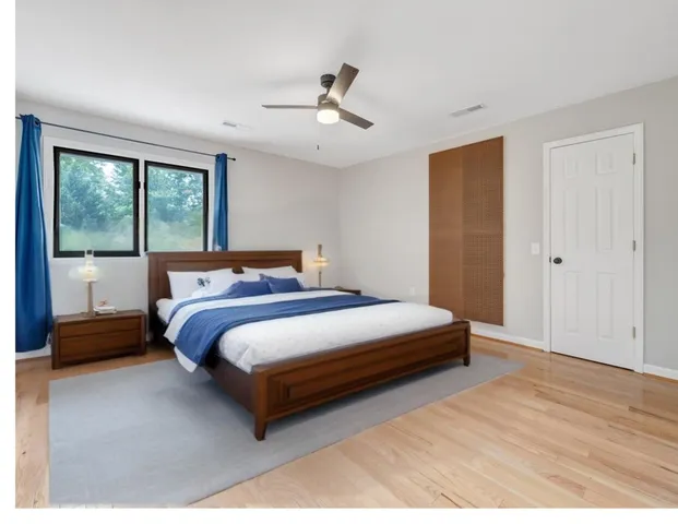 a view of wooden deck