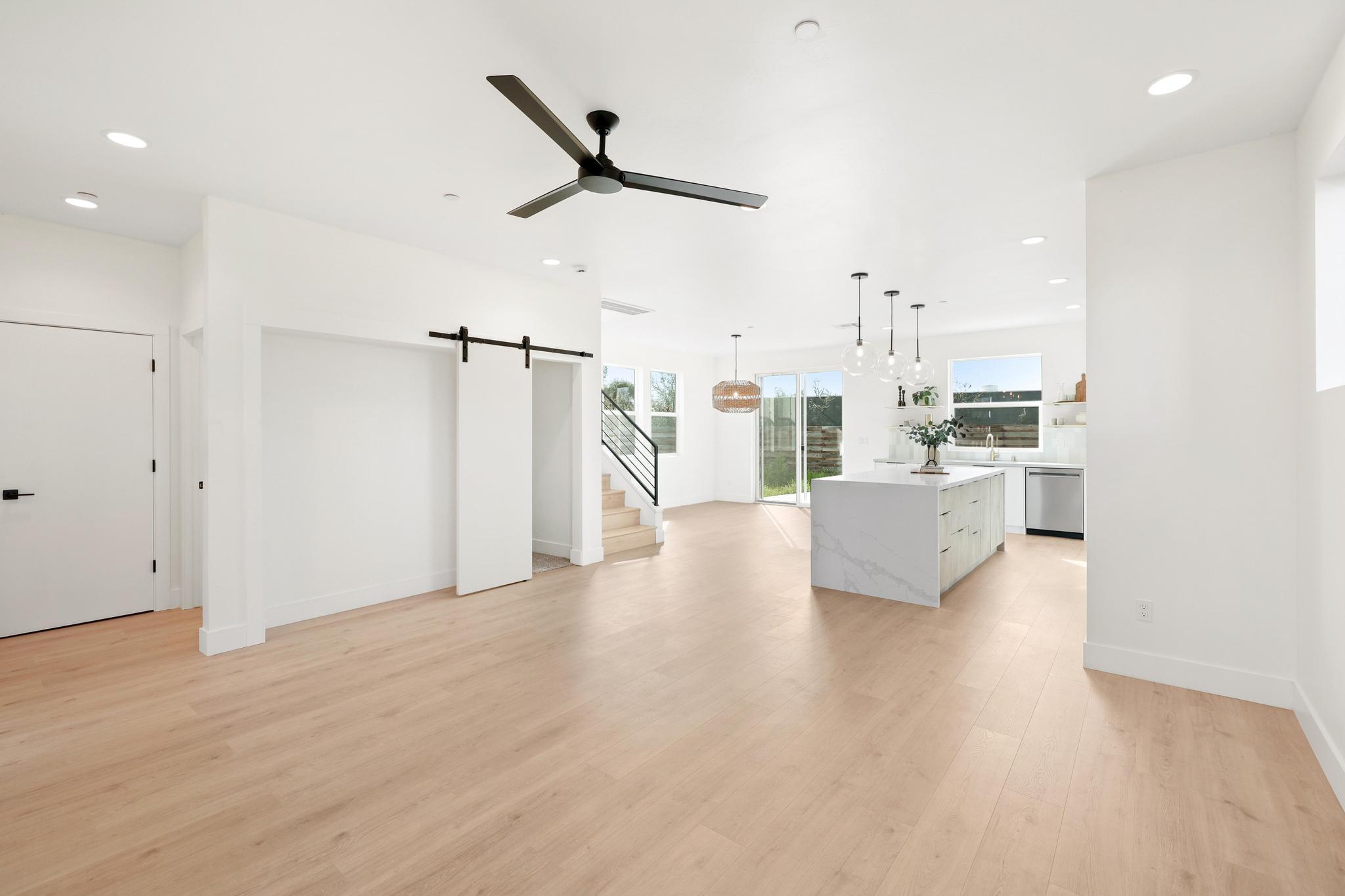 2450 Neighborly Way Redding, CA 96001 - Photo 4 of 48 a view of a living room and a ceiling fan