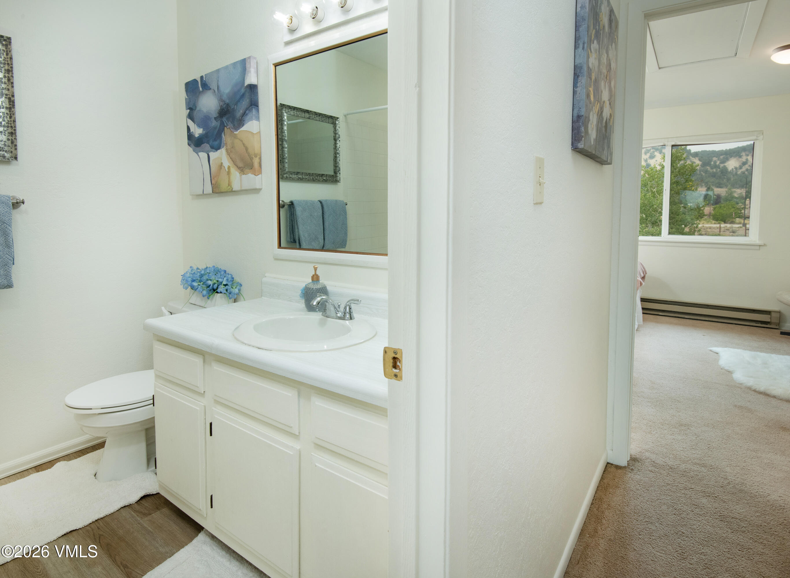 85 Chambers Avenue, Unit 10 Eagle, CO 81631 - Photo 15 of 41 a bathroom with a sink toilet and mirror