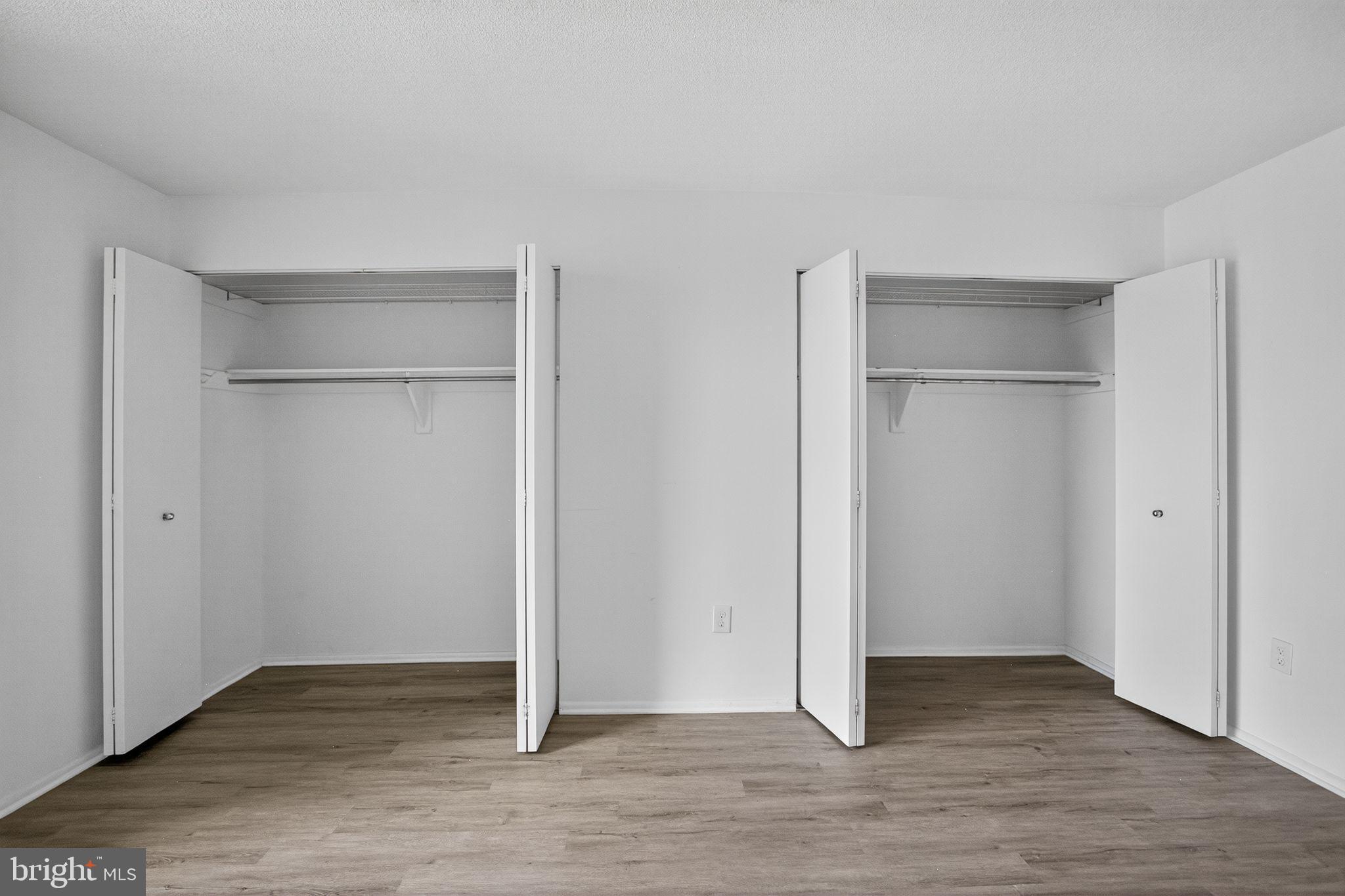 4600 South Four Mile Run Drive, Unit 421 Arlington, VA 22204 - Photo 14 of 17 Spacious dual closets for organized living.