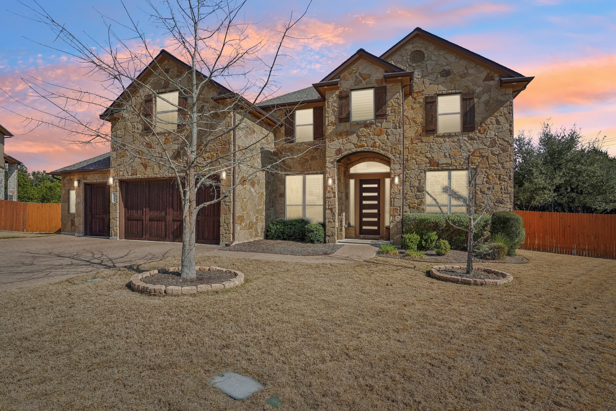 616 Raging River Road Cedar Park, TX 78613 - Photo 1 of 1 Front of home with beautiful stone exterior