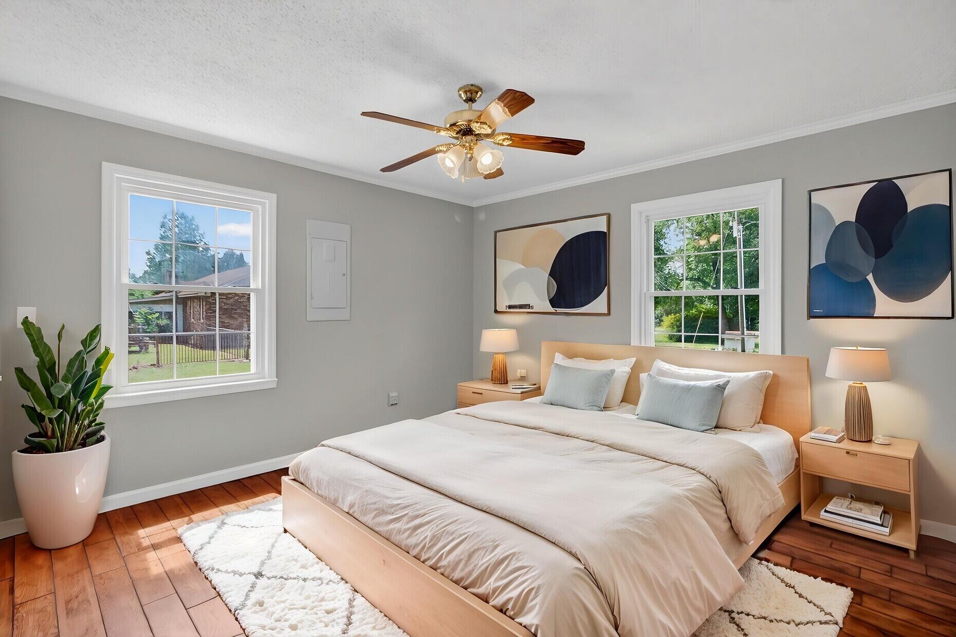 1824 Highway 61 Ridgeville, SC 29472 - Photo 25 of 35 25. Bedroom #2 virtually staged