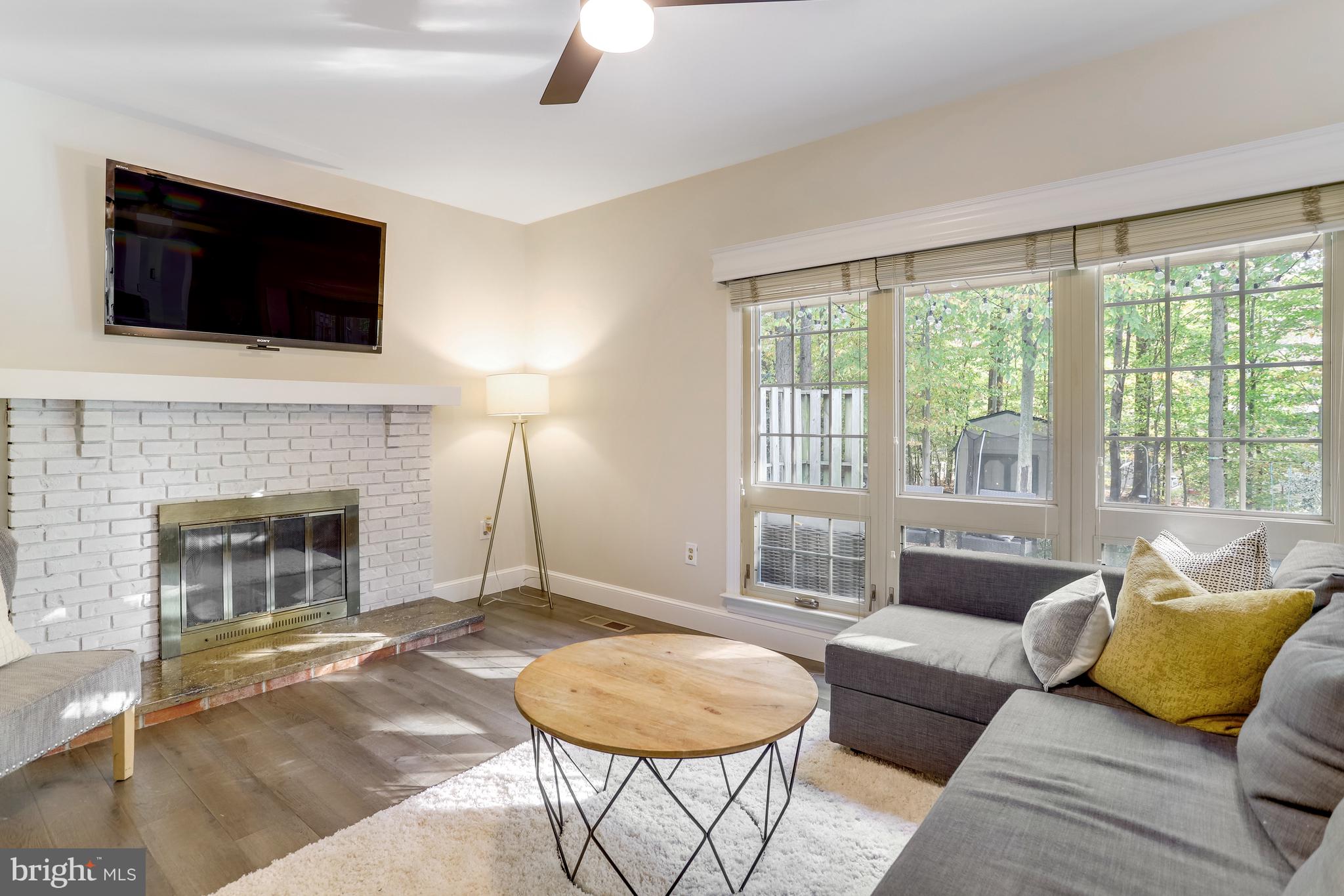 9210 Rockefeller Lane Springfield, VA 22153 - Photo 23 of 44 Cozy and clean gas fireplace