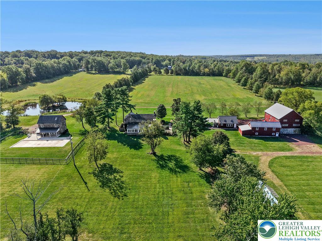 119 Center Hill Road Upper Black Eddy, PA 18972 - Photo 43 of 63 a view of a city with mountains in the background