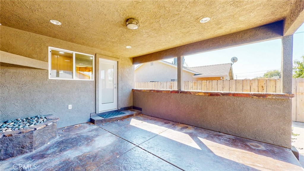 218 7th Street Orland, CA 95963 - Photo 27 of 38 semi enclosed patio off Primary bedroom & mudrooom