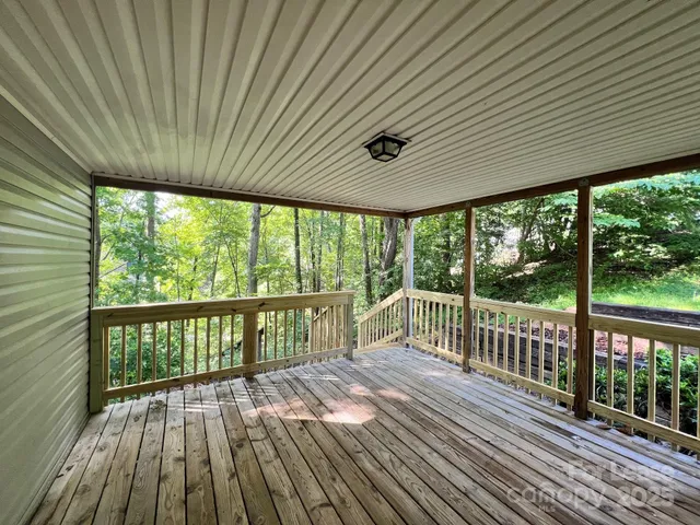 a view of a garden with plants