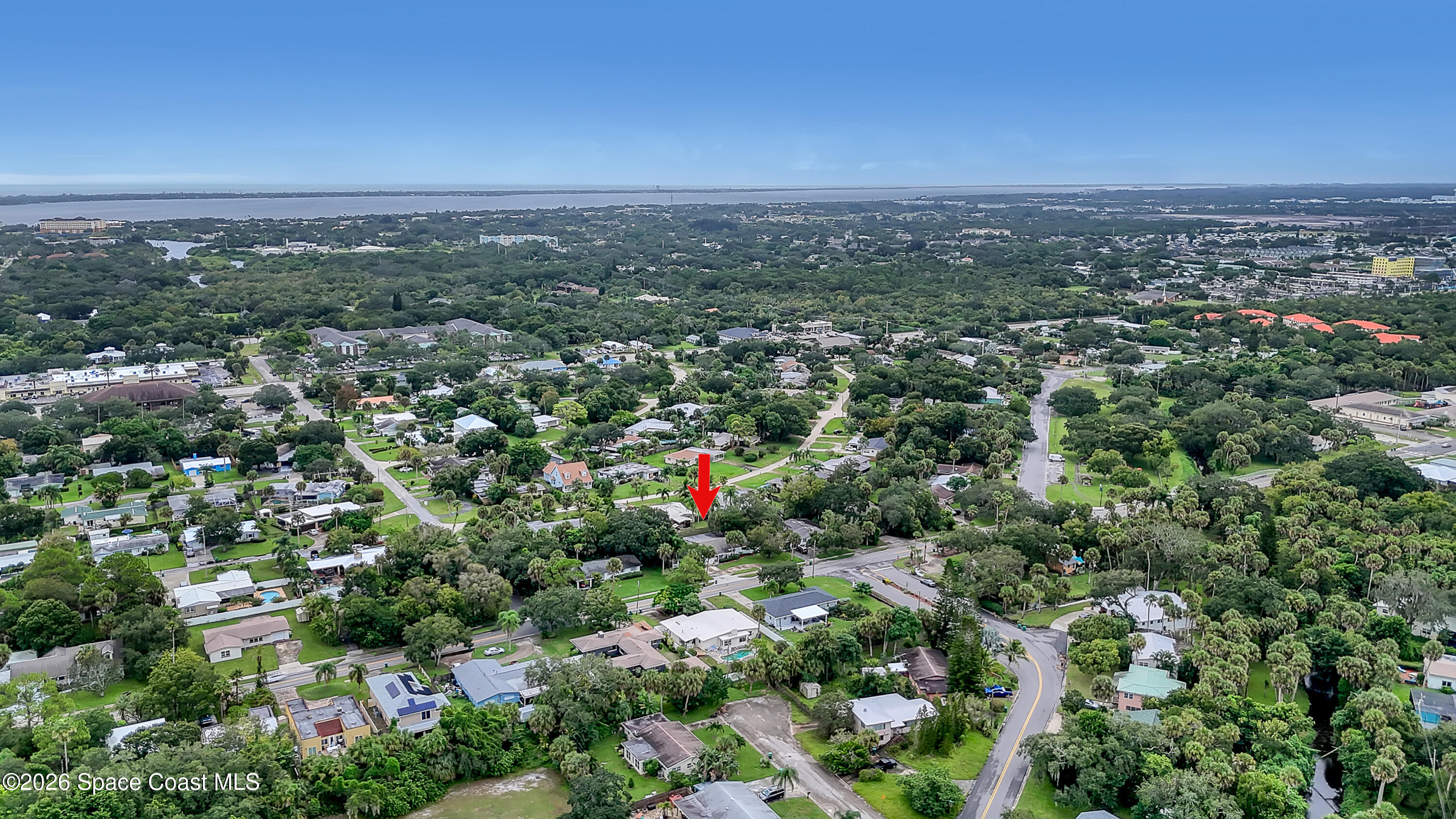 2307 Country Club Road Melbourne, FL 32901 - Photo 39 of 44 an aerial view of a city