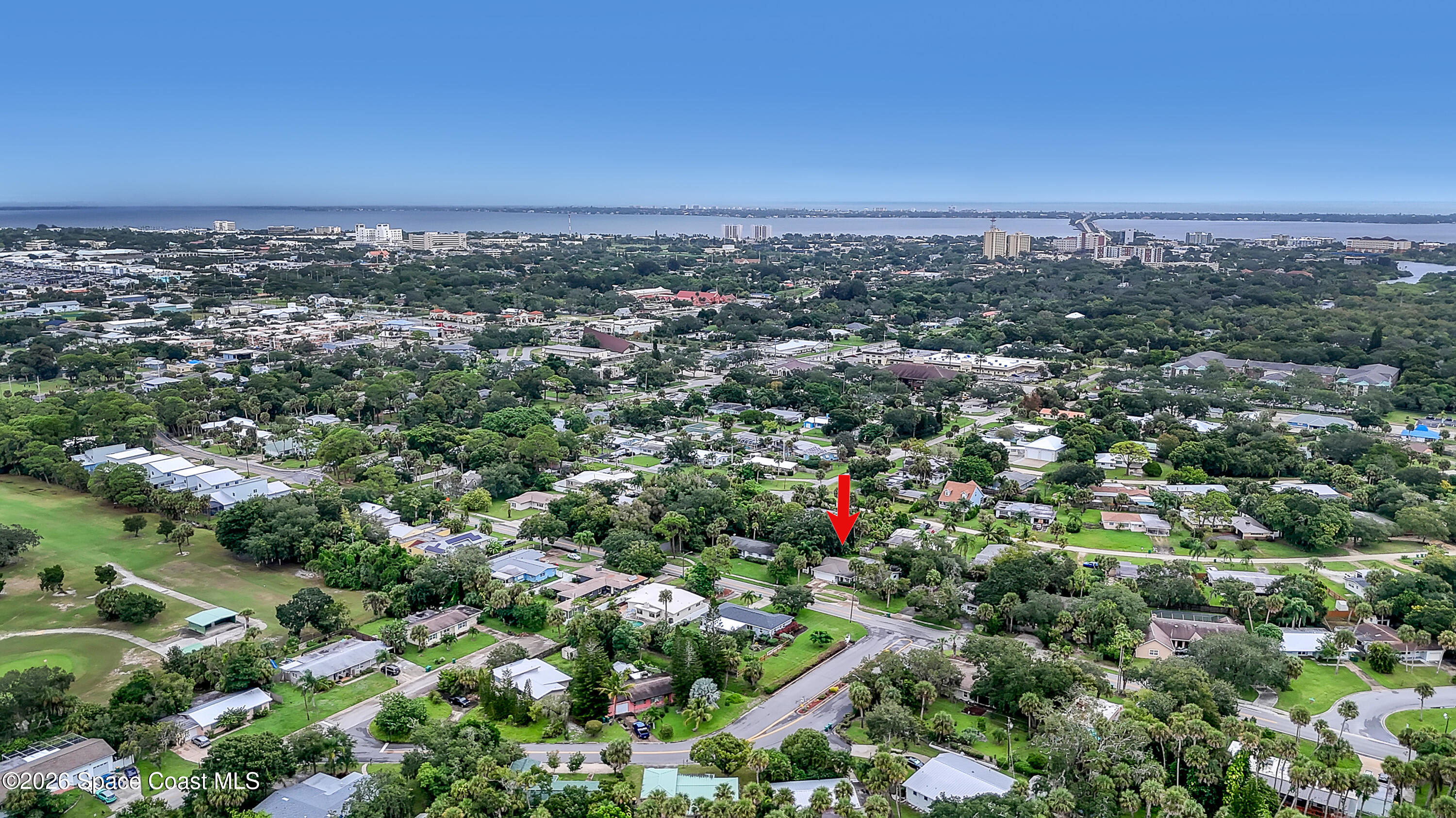 2307 Country Club Road Melbourne, FL 32901 - Photo 43 of 44 an aerial view of a city
