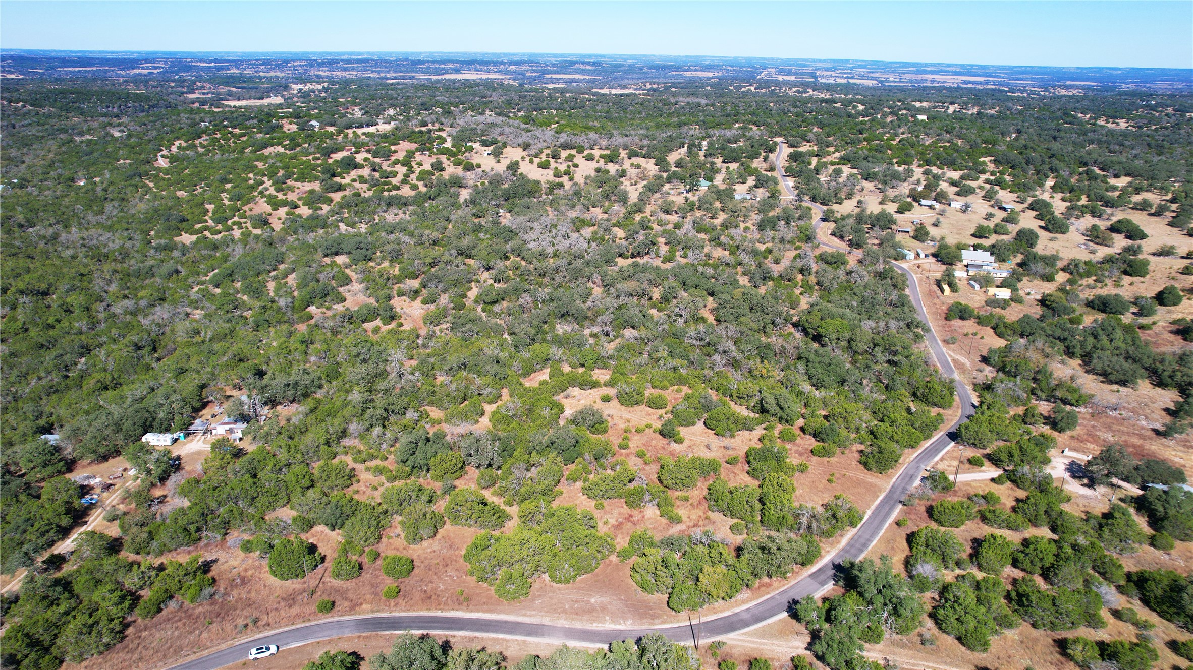 610 Deer Road Fredericksburg, TX 78624 - Photo 5 of 8 Aerial view of property and surrounding area