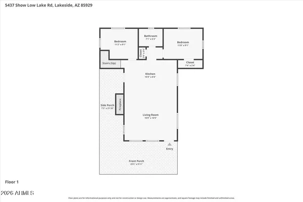 $425,000 | 5437 Show Low Lake Road, Lakeside, AZ 85929
