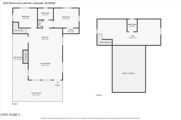 $425,000 | 5437 Show Low Lake Road, Lakeside, AZ 85929