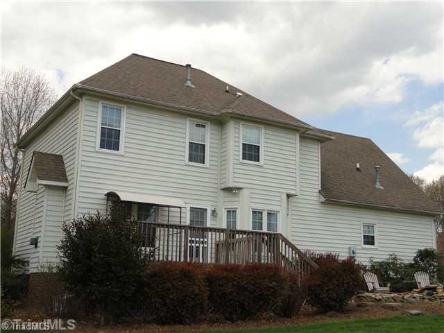6801 Danbers Court Oak Ridge, NC 27310 - Photo 4 of 16 Exterior Back.