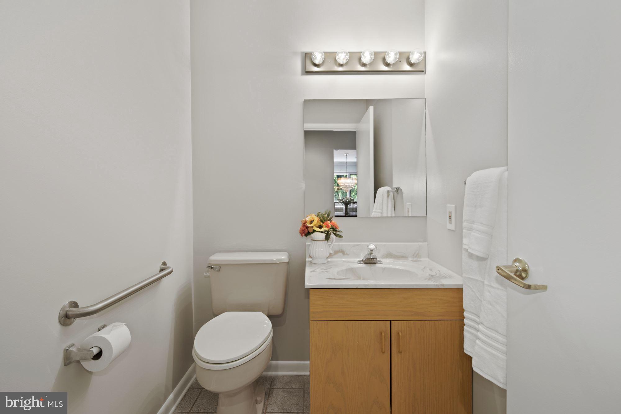 12320 Timber Grove Road Reisterstown, MD 21136 - Photo 15 of 34 Powder Room on main level - wide & open