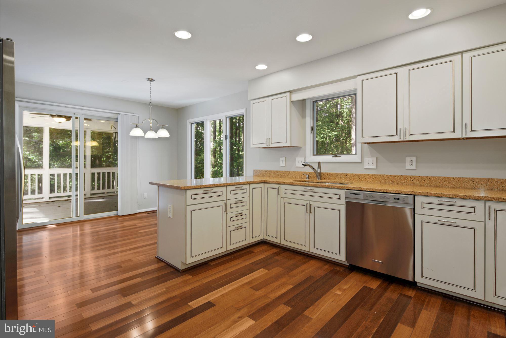 12320 Timber Grove Road Reisterstown, MD 21136 - Photo 8 of 34 Bright & spacious kitchen space; beautiful floors!