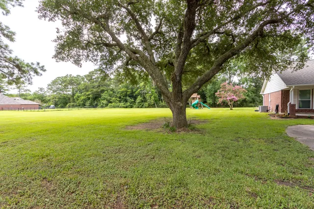 a view of an outdoor space with a lake view