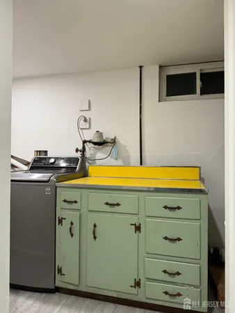 a view of storage and utility room