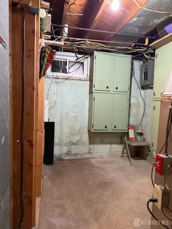 a view of storage and utility room