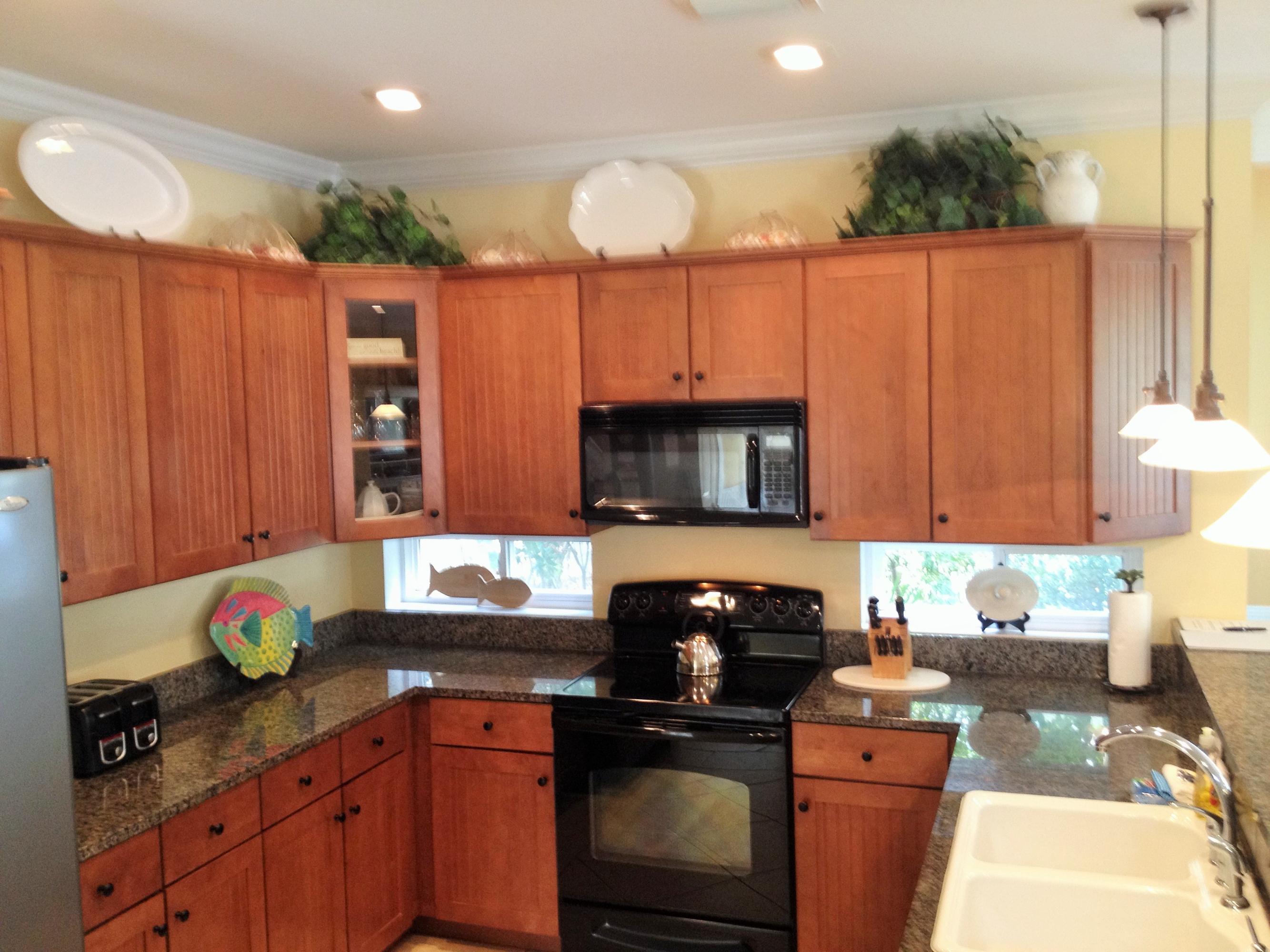 89 West Blue Crab Loop Inlet Beach Inlet Beach, FL 32461 - Photo 17 of 42 a kitchen with granite countertop a stove a sink dishwasher and cabinets with wooden floor