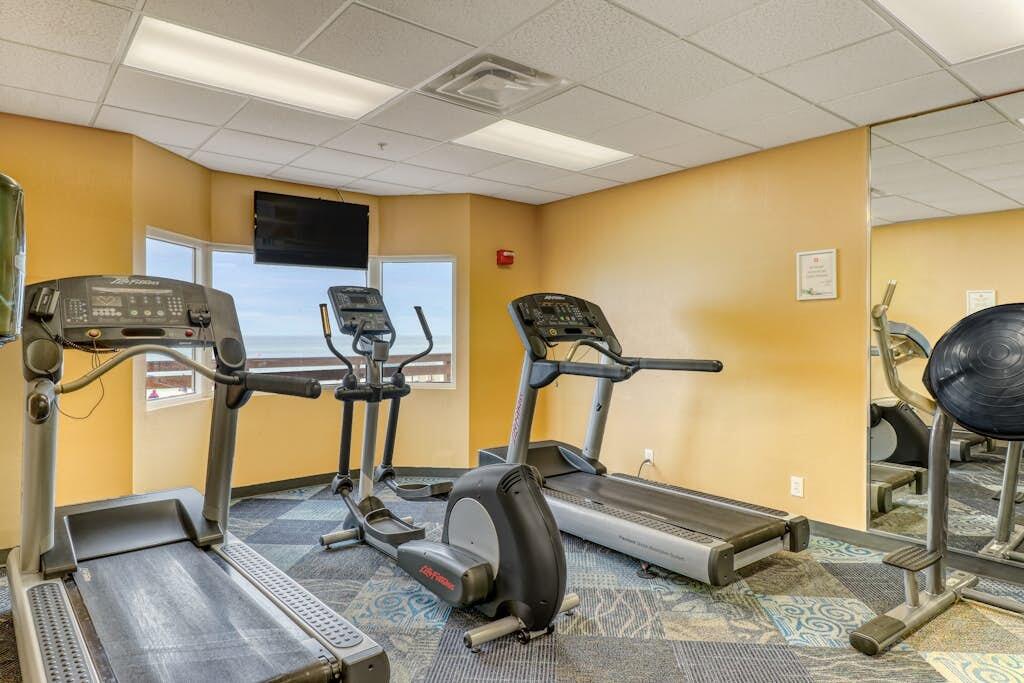 16819 Front Beach Road, Unit 602 Panama City Beach, FL 32413 - Photo 34 of 53 a view of a room with gym equipment