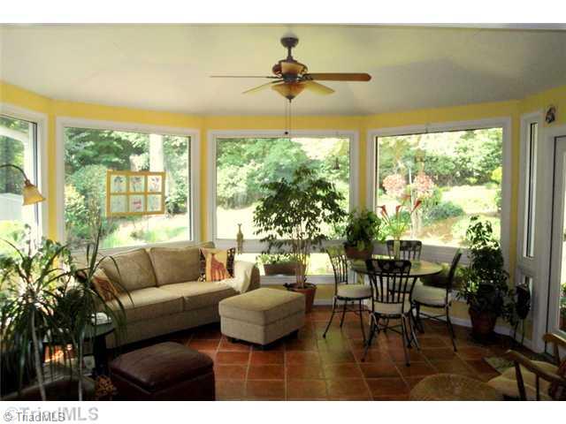 706 Rockspring Road High Point, NC 27262 - Photo 8 of 16 Sunroom. The hallmark of this great home is the Sunroom overlooking the fabulous park like backyard!