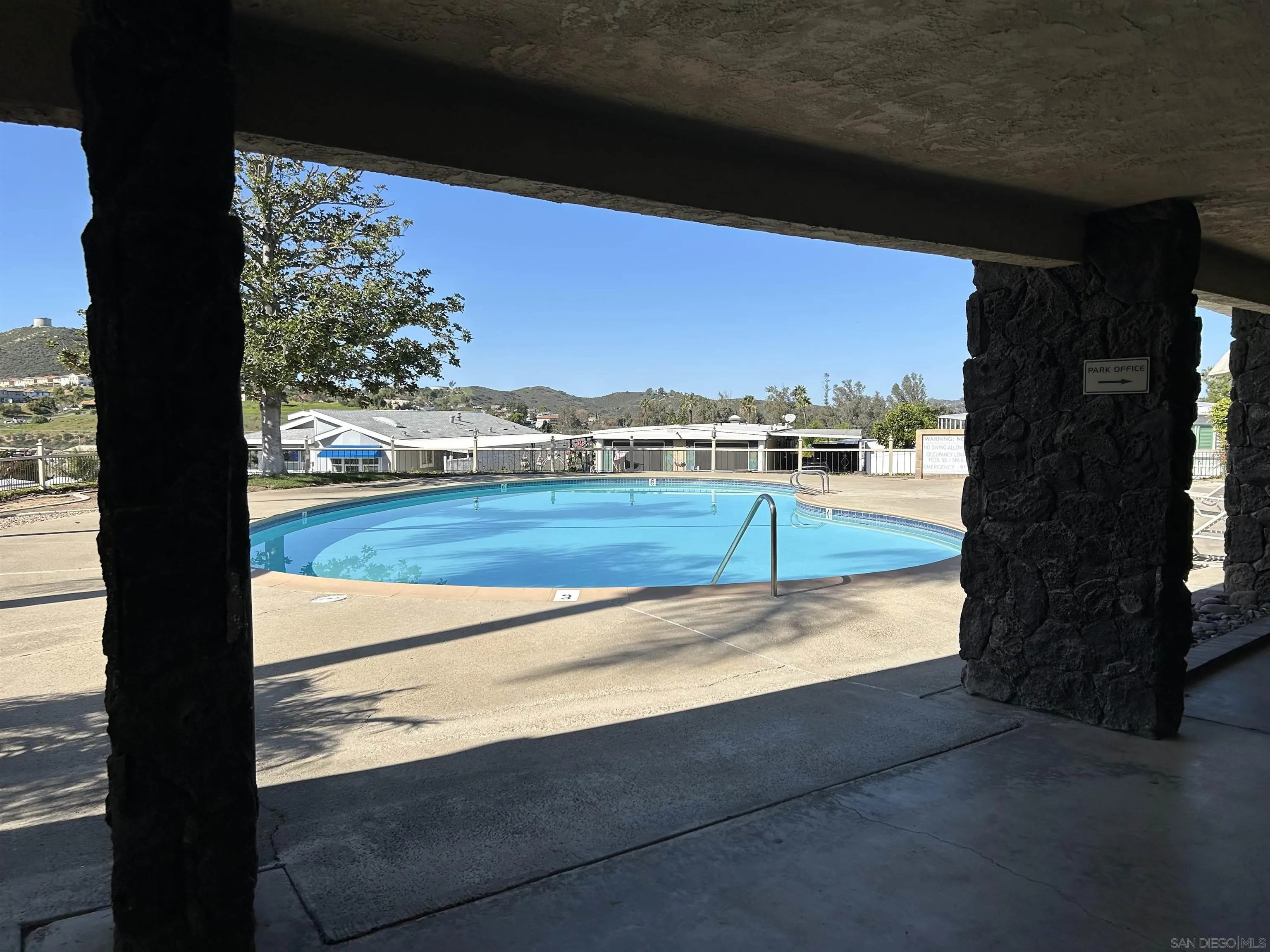 13300 Los Coches Road East, Unit 92 El Cajon, CA 92021 - Photo 21 of 21 a view of swimming pool from a balcony