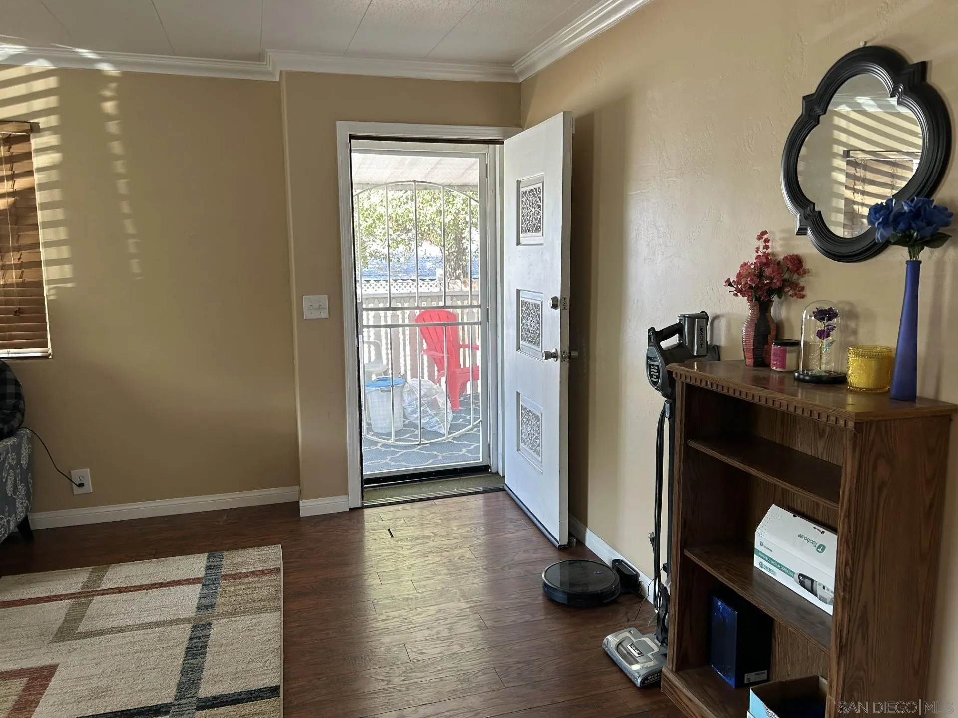 13300 Los Coches Road East, Unit 92 El Cajon, CA 92021 - Photo 9 of 21 a view of room with wooden floor and windows