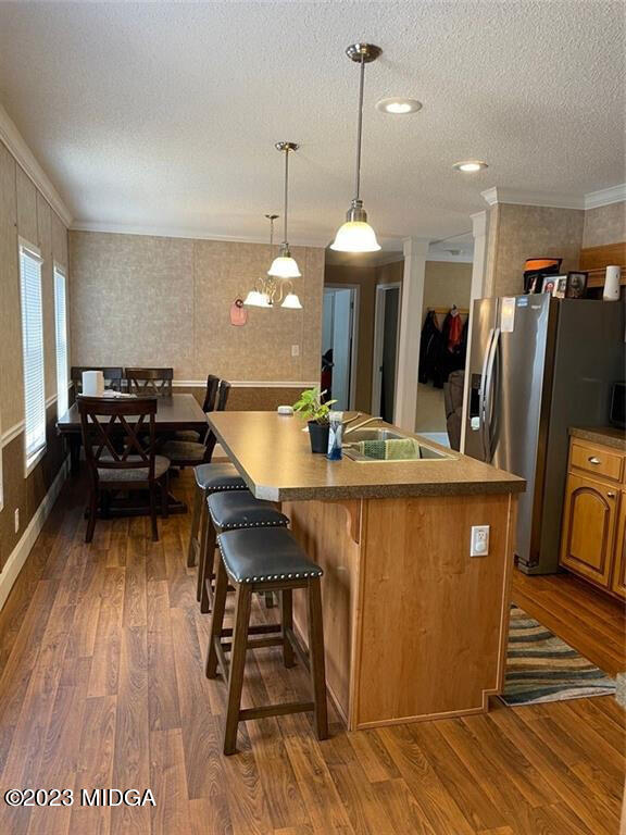 1013 Highway 41 Barnesville, GA 30204 - Photo 5 of 13 a view of a dining room with furniture window and wooden floor