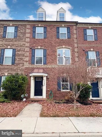 a front view of a building