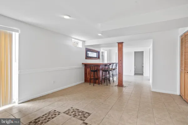 a view of furniture in a room