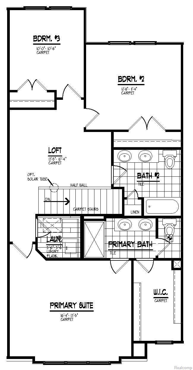 3012 Canopy Tree Way, Unit 9 Ann Arbor, MI 48103 - Photo 37 of 38 Second Level floorplan