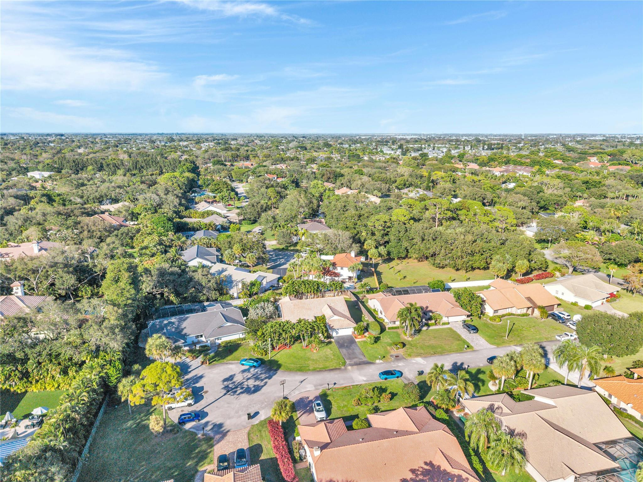 3605 Southwest 23rd Street Delray Beach, FL 33445 - Photo 47 of 50 an aerial view of residential houses with outdoor space