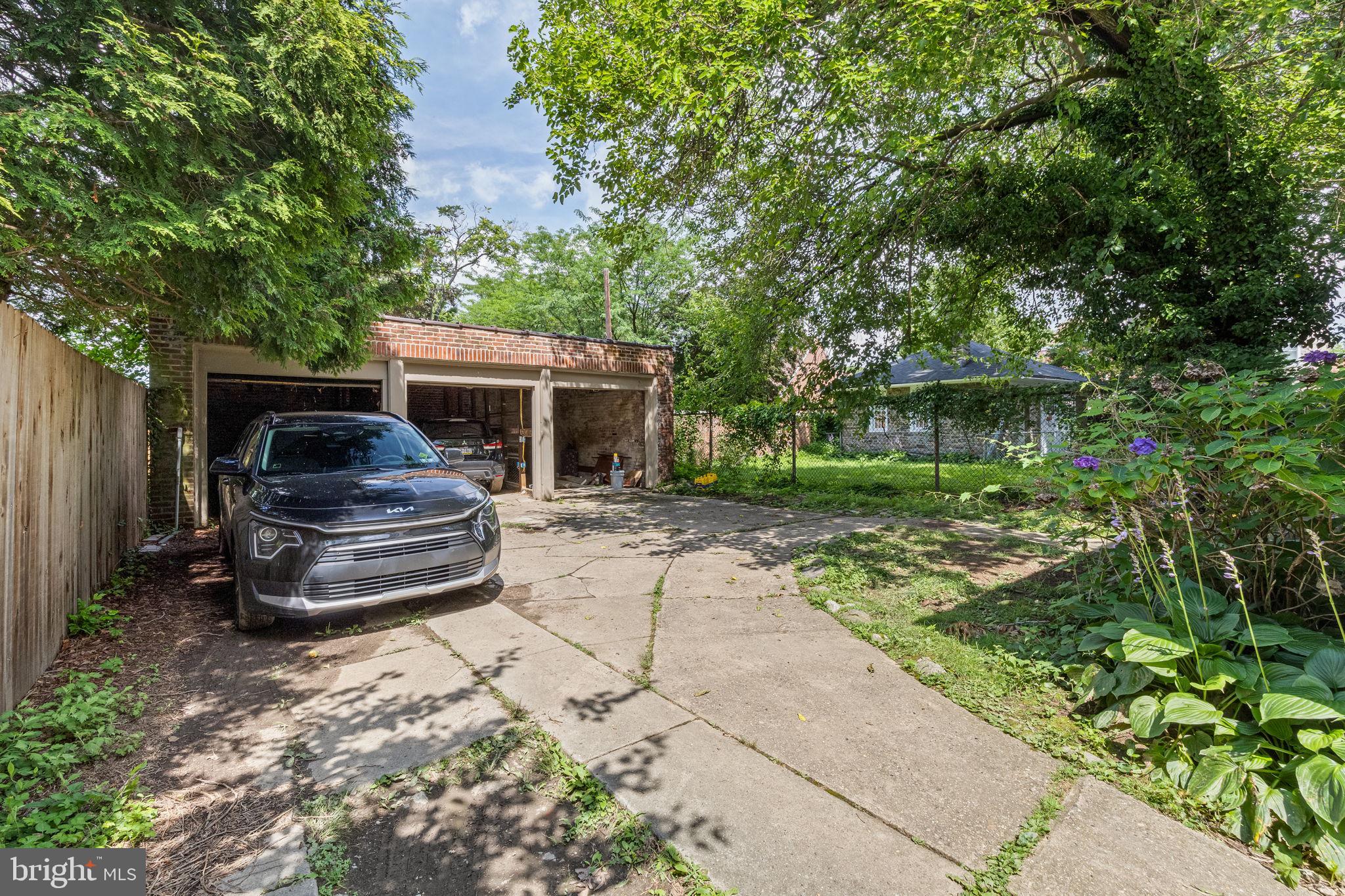 5911 Greene Street Philadelphia, PA 19144 - Photo 45 of 52 a view of a car park in front of house
