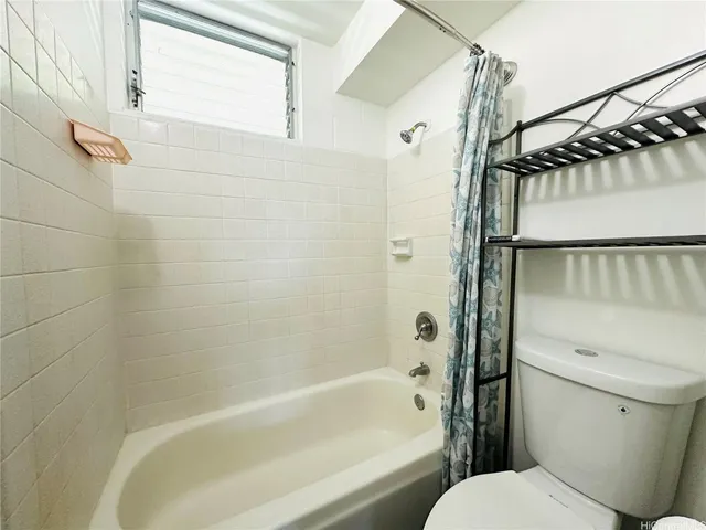 a bathroom with a toilet and a bathtub