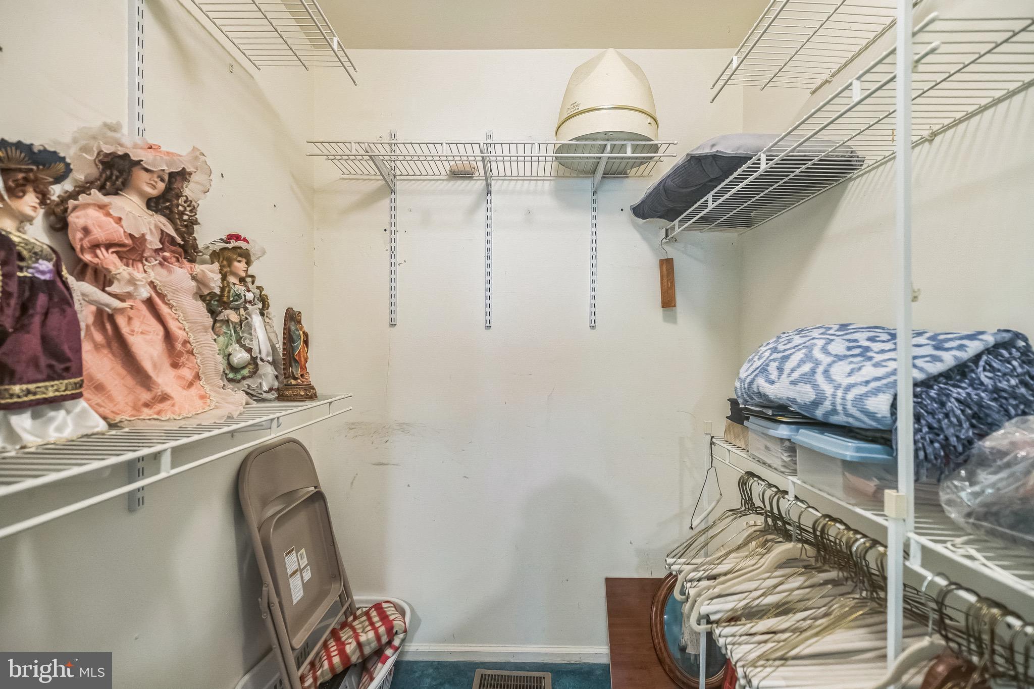 56 Ridgewood Way Burlington, NJ 08016 - Photo 18 of 27 Large walk-in Closet in Primary Bedroom
