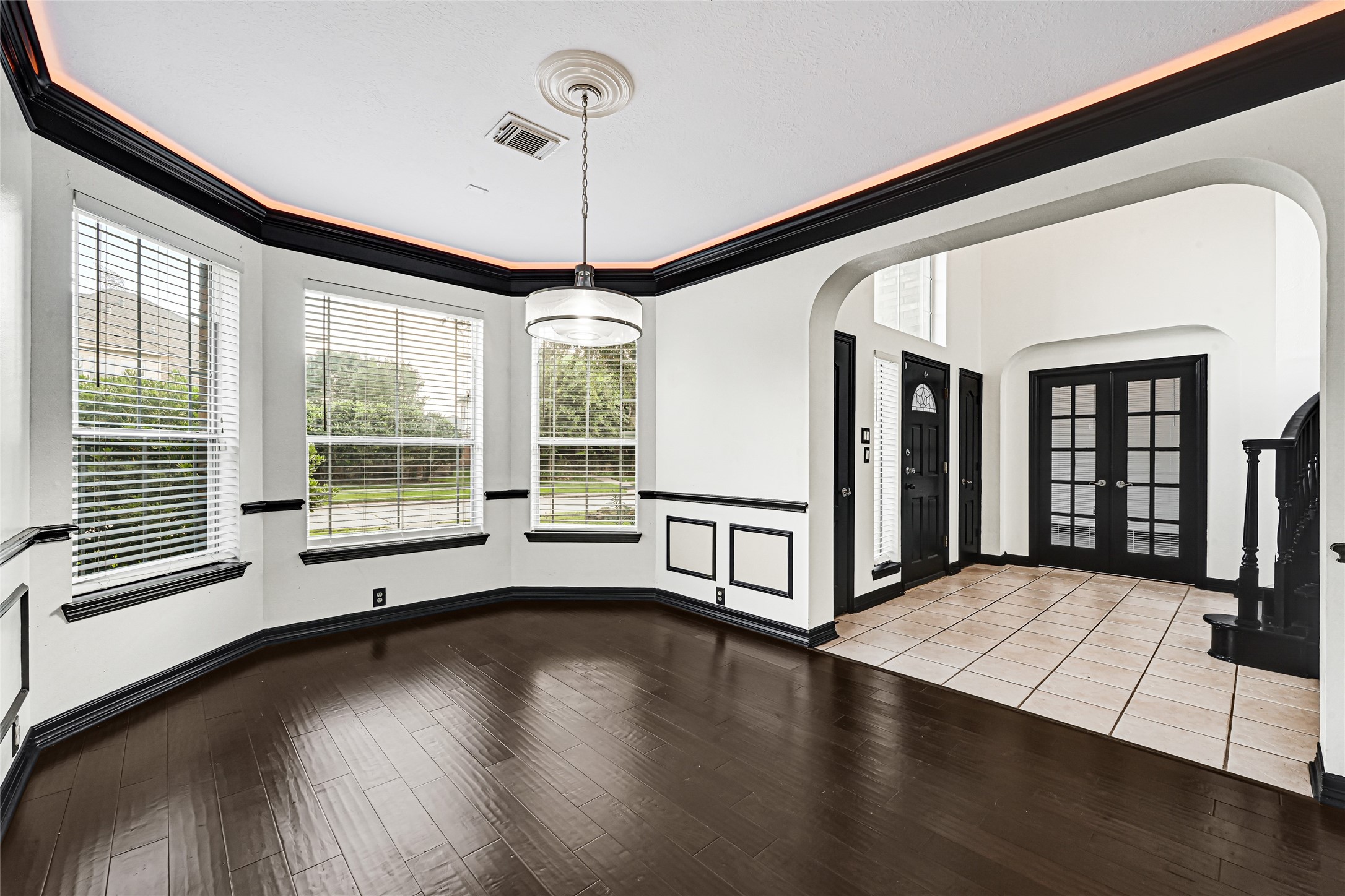14714 Placid Point Humble, TX 77396 - Photo 12 of 37 Living room facing the office doors.