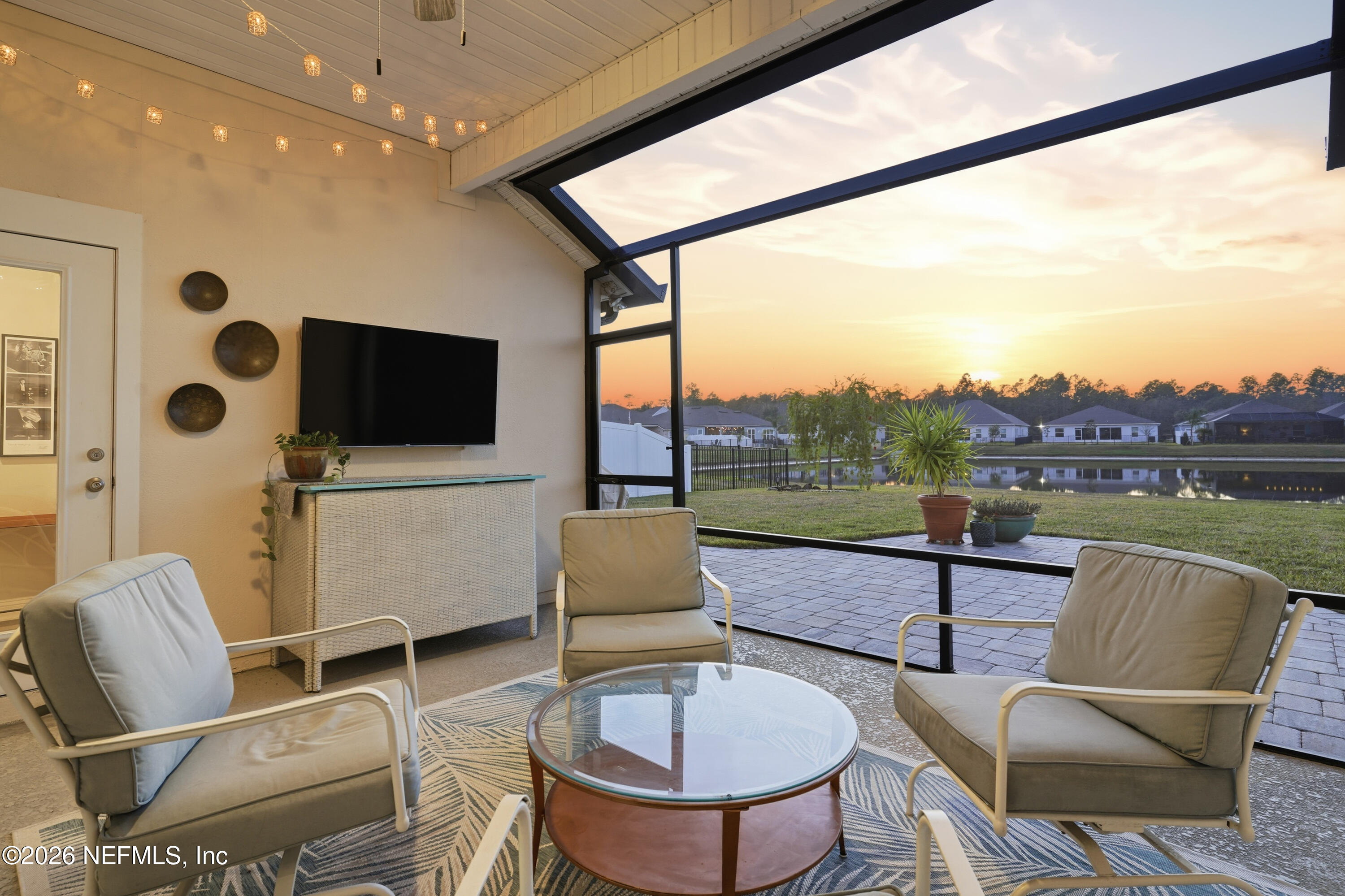 71 Gypsum Pl Street St. Augustine, FL 32086 - Photo 35 of 42 a balcony with furniture and a view