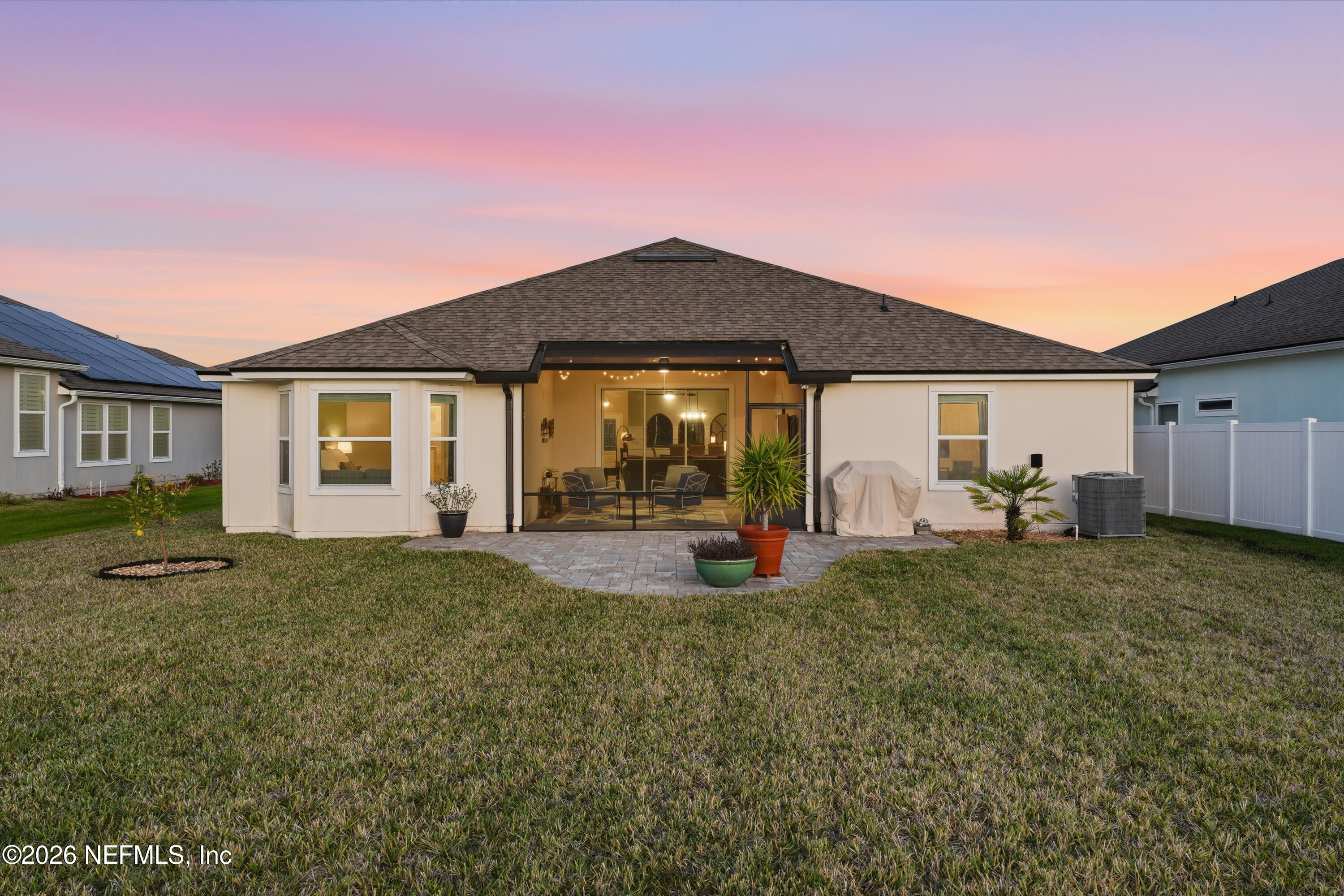 71 Gypsum Pl Street St. Augustine, FL 32086 - Photo 36 of 42 a view of a house with backyard and porch