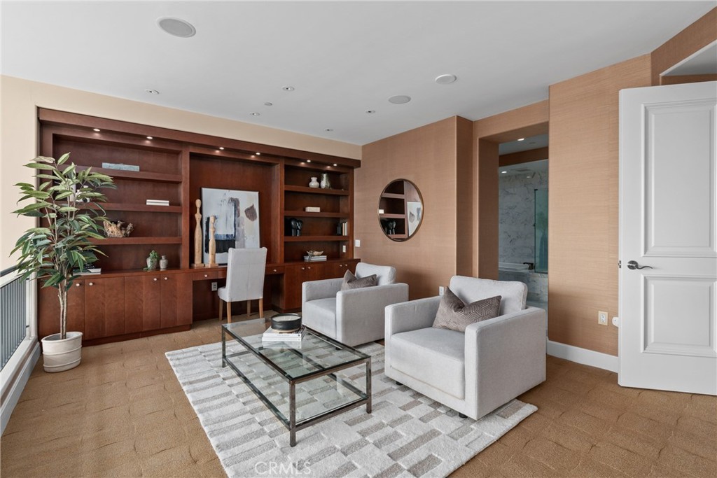 5153 Scholarship Irvine, CA 92612 - Photo 17 of 45 a living room with furniture and a potted plant