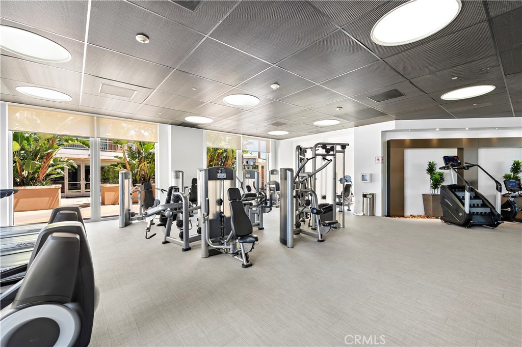 5153 Scholarship Irvine, CA 92612 - Photo 32 of 45 a view of a room with gym equipment